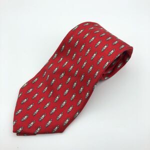 Vineyard Vines Custom Collection Saint Sebastian’s Tie Red Silk